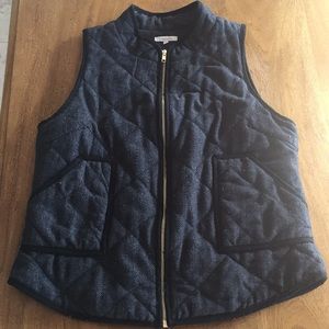 Black and grey vest Stitch Fix